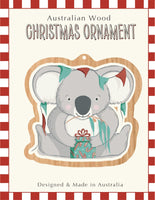 Wooden Ornament - WD - Koala