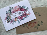 Card - Sympathy Australian Native Bouquet