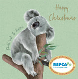 Christmas Card Wallet - Happy Koala