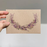 Card - With Deepest Sympathy Lilacs