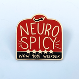 Jubly Umph Lapel Pin - Neuro Spicy
