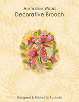 Wood Brooch - Shaped Proteas