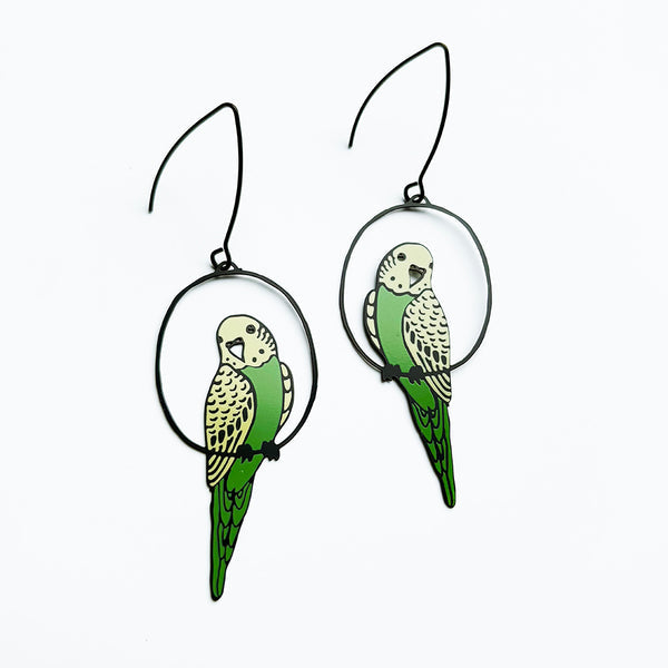 Denz - Budgie Black/Green/Yellow