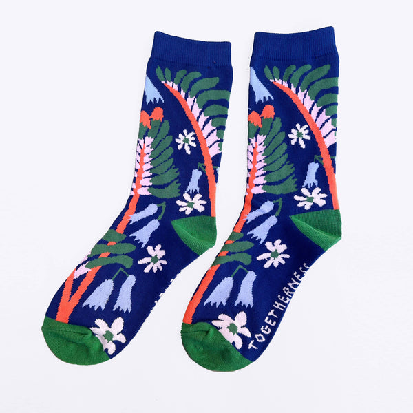 Socks: Wildflower