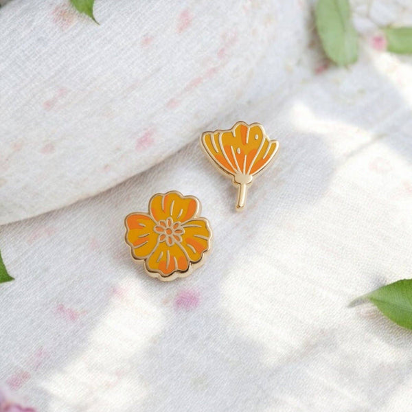 Occasionalish Earrings - Golden Poppy