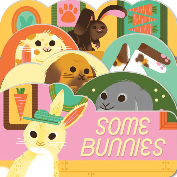 Board Book - Layered View - Some Bunnies