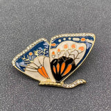 MQ Enamel Brooch - Butterfly