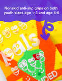 Pals Socks Kids Sml - Chips & Guac