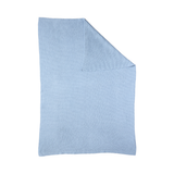 Pram Knitted Blanket - Celestial Blue