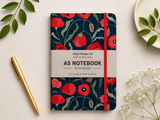 Notebook – Scarlet Poppies