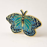 Happily Plants Pin - Butterfly Blue Morpho