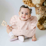 Frill Snuggle Bib - Posy