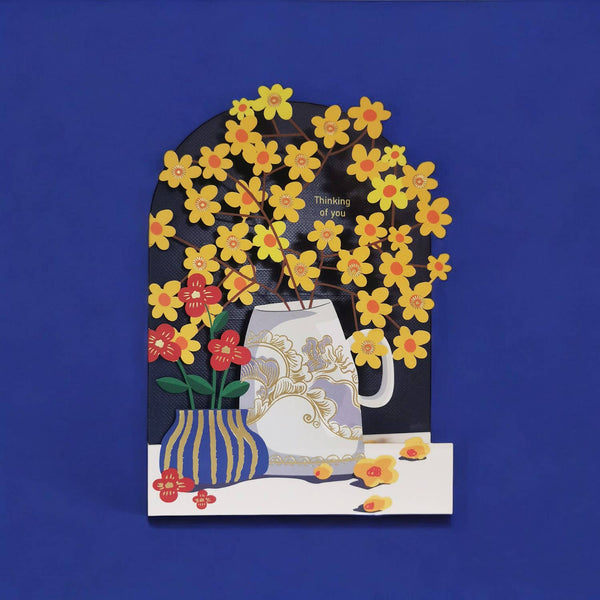 Paper Cut Card - Thinking of You