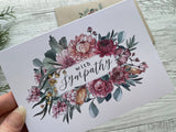 Card - Sympathy Australian Native Bouquet