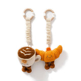 2pk Stroller Toys Mini Market Brunch - Coffee & Croissant