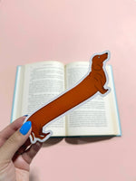 Die Cut Bookmark- Dachshund