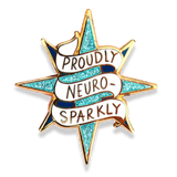 Jubly Umph Lapel Pin - Proudly Neuro-Sparkly