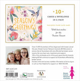 Christmas Card Wallet - Festive Flora