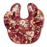 Frill Snuggle Bib - Floral Flutter
