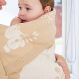 Pram Knitted Blanket - Australiana