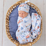 Jersey Wrap & Beanie Set - To The Rescue