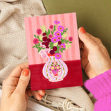 NLO Card - Vase Bright Bouquet