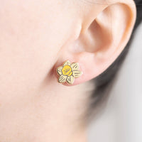 Occasionalish Earrings - Yellow Daffodil