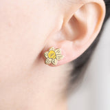 Occasionalish Earrings - Yellow Daffodil