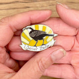 Bridget Farmer Enamel Pin - Senior Birder