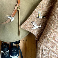 Bridget Farmer Enamel Pin In Flight - Kookaburra