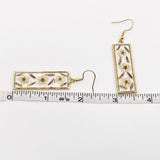 MQ Dangles - Daffodil Genuine Pressed Dried Flower Cuboid