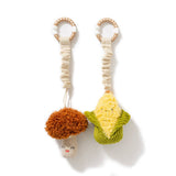 2pk Stroller Toys Mini Market Brunch - Mushroom & Corn