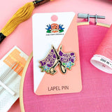 Jubly Umph Lapel Pin - Measure Twice Cuss Once