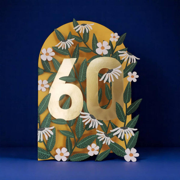 Paper Cut Card - Age 60