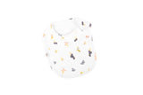 Organic Cotton Bib - Berries and Butterflies