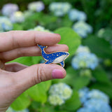 Happily Plants Pin - Blue Whale