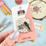 Jubly Umph Lapel Pin - Obsessively Making Stuff