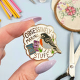 Jubly Umph Lapel Pin - Obsessively Making Stuff