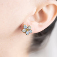 Occasionalish Earrings - Forget Me Not