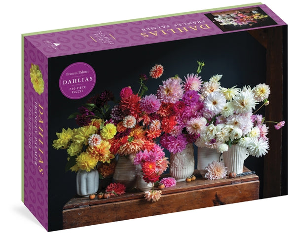 750 Pc Puzzle - Dahlias