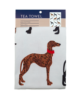 Tea Towel - Greyhound
