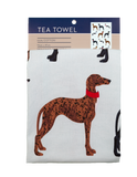 Tea Towel - Greyhound