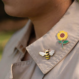 Happily Plants Pin - Flower Sunflower