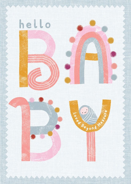 Debbie Edwards Card - Hello Baby