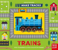 Board Book - Make Tracks - Trains