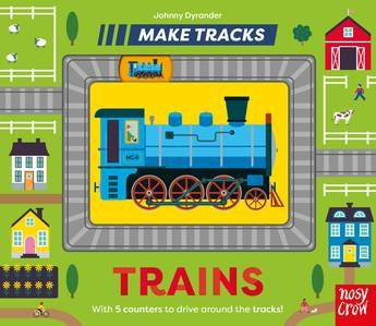 Board Book - Make Tracks - Trains