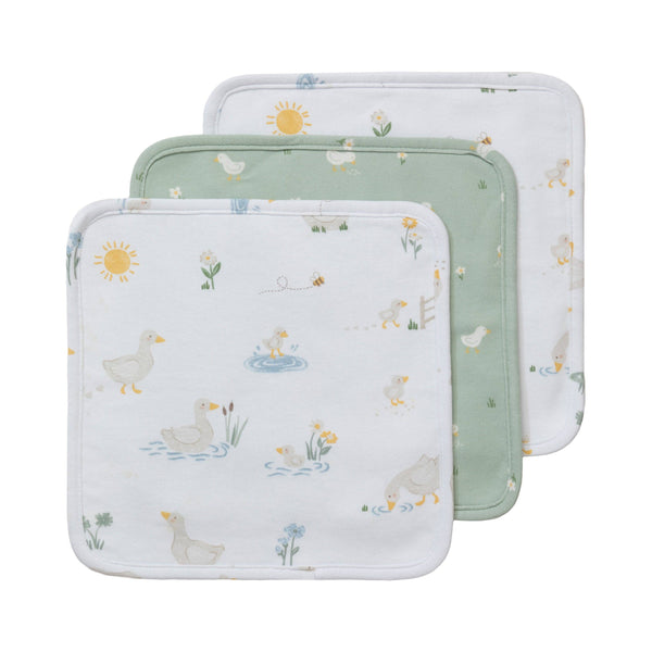 3 Pack Wash Cloths - Goosey Goosey