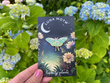 Happily Plants Pin - Luna Moth Pin