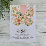 Magnetic Bookmark - Pastel Butterfly Liberty