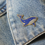 Happily Plants Pin - Blue Whale
